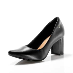 Scarpin Couro Preto