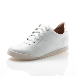 Tênis Couro Branco - Detalhe Prata