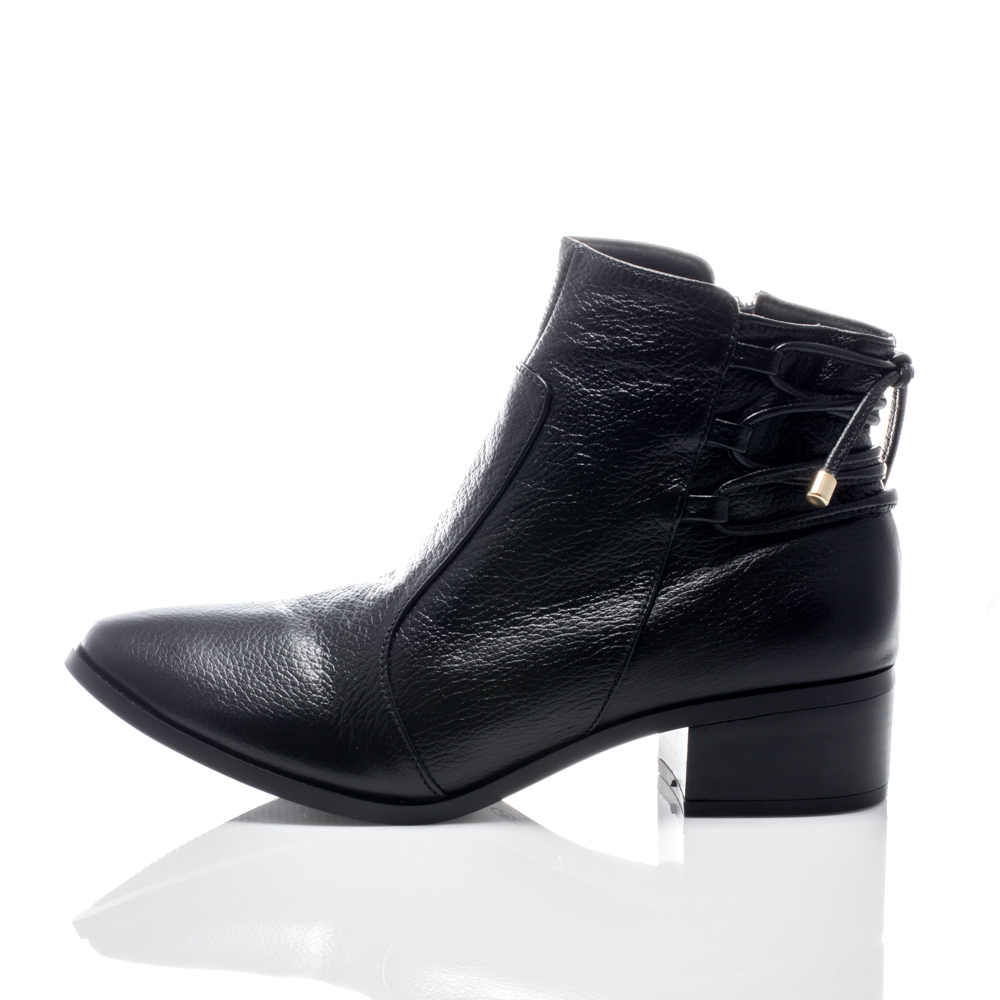 Bota Couro Preto