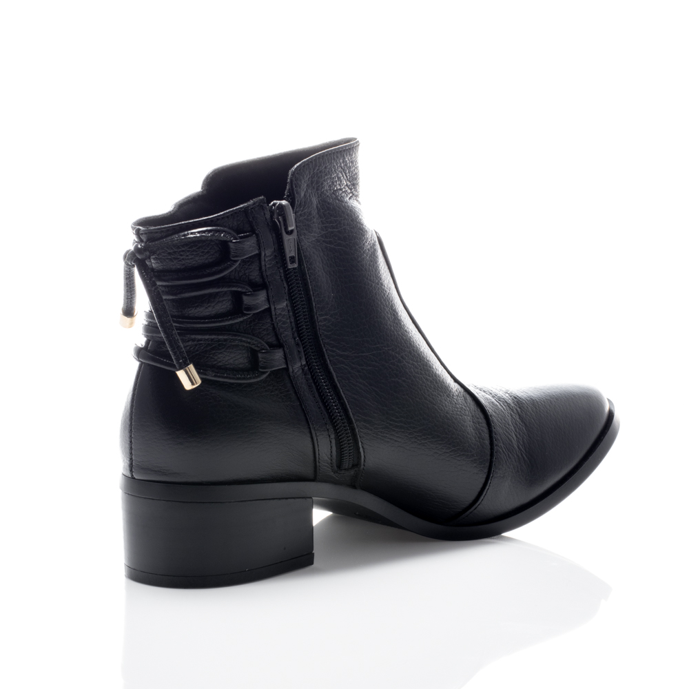 Bota Couro Preto
